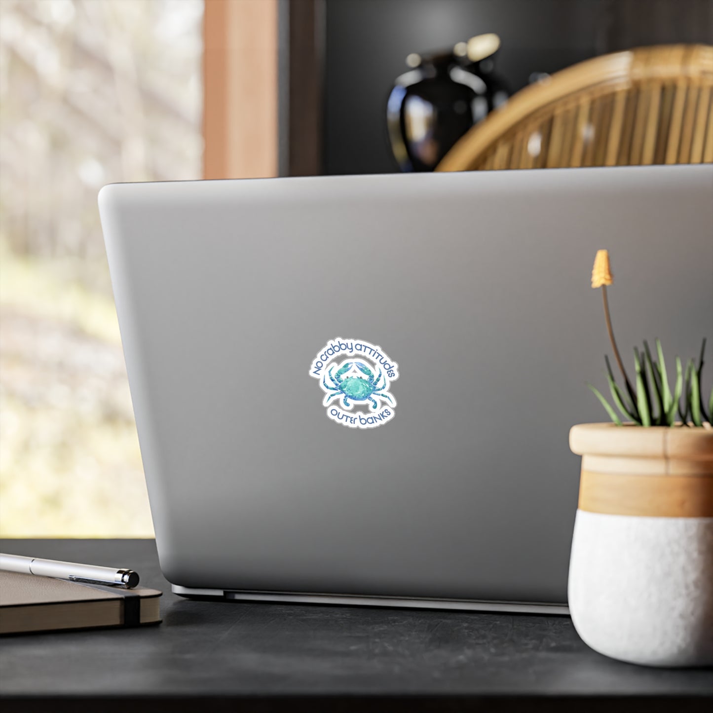 No Crabby Attitudes OBX | Sticker