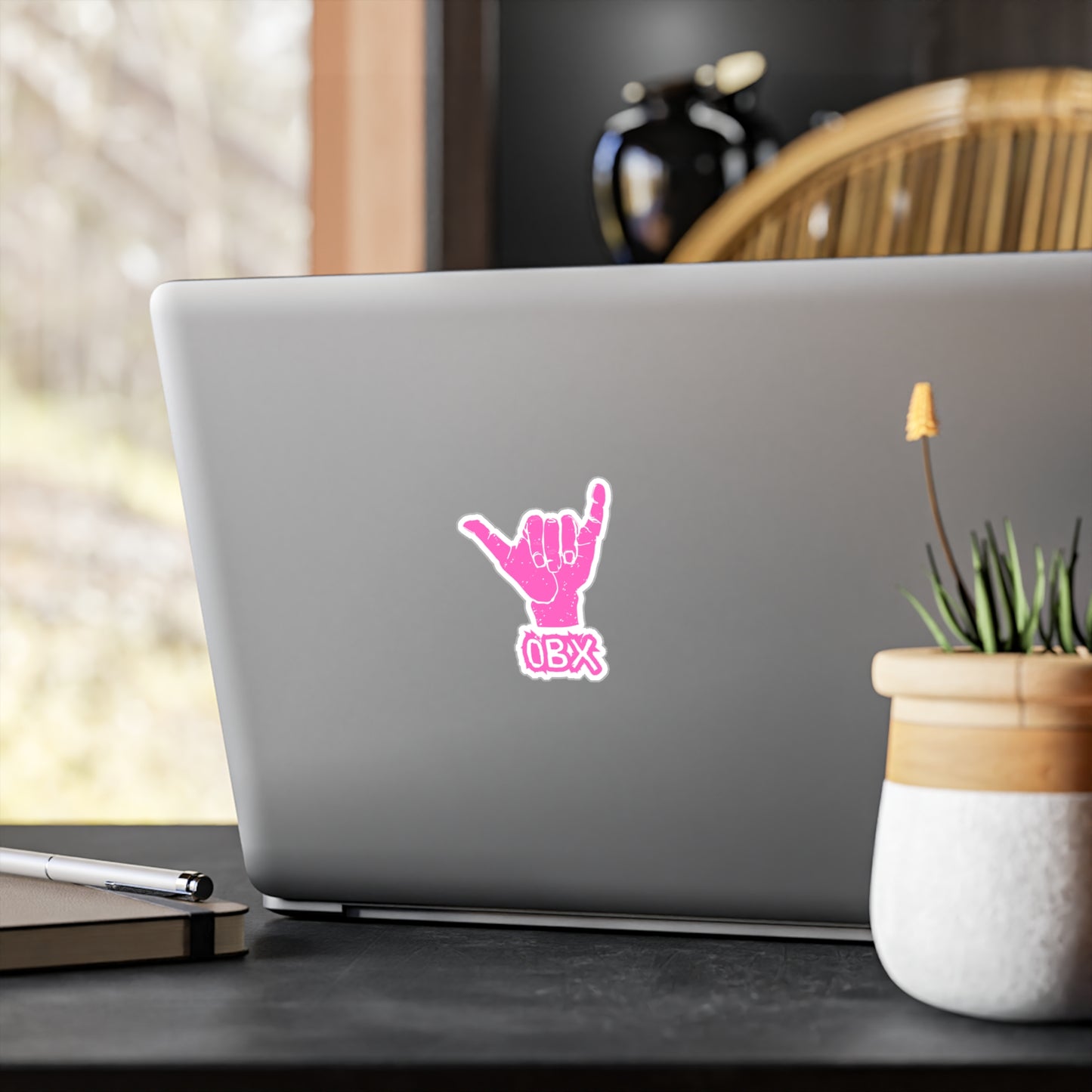 Hang Ten OBX Pink | Sticker