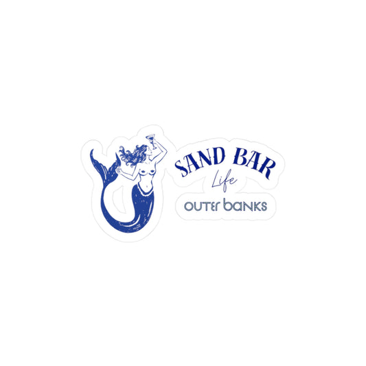 Sand Bar Life Mermaid OBX | Sticker