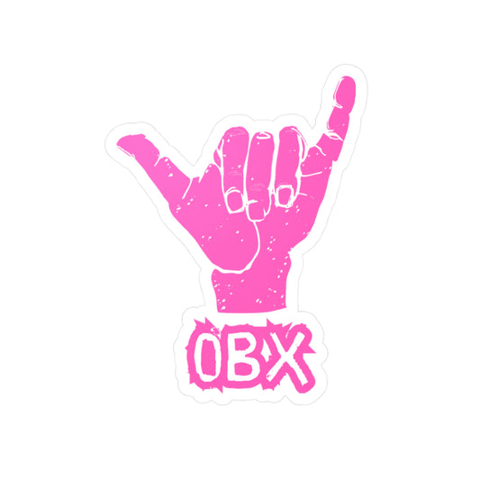 Hang Ten OBX Pink | Sticker